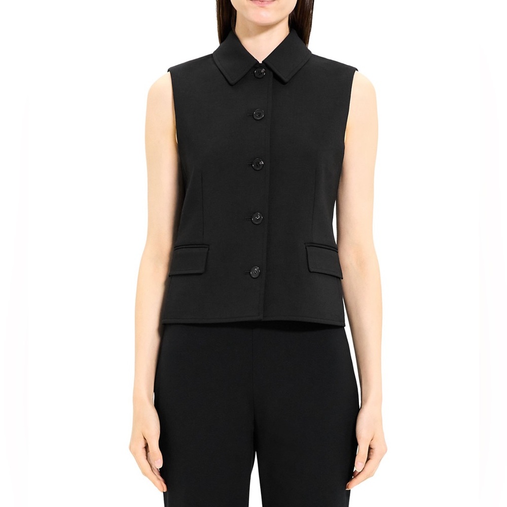 THEORY Tailored Vest Top